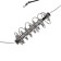 Carp tackle, hedgehog feeder, rocker, 2 hooks No. 6, 35 g