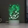 Sensor lamp "Best of all" LED 7 USB flowers/from the batteries white RISALUX