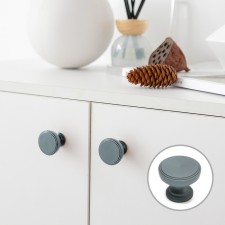 Handle button Cappio PK322, D = 30 mm, color graphite