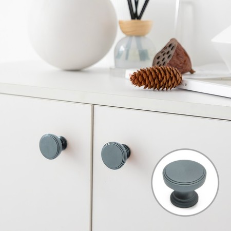 Handle button Cappio PK322, D = 30 mm, color graphite