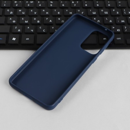 PERO case for the Samsung A33 phone, silicone, blue-2