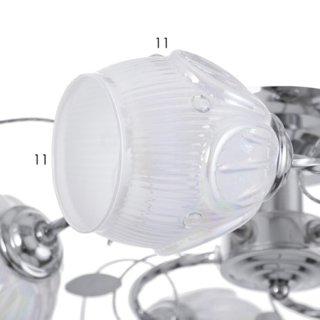 Subtract "Gassi" 5x40W E27 Chrome Model: 2595287-5
