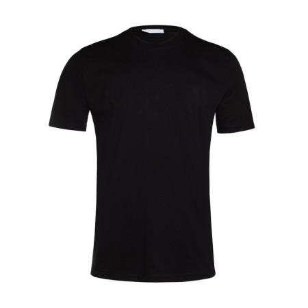 T -shirt male, black color/print mix, size S-4
