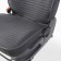 KARCAS CARCHES CAR Performance, 2 pcs, alcantara, black-gray