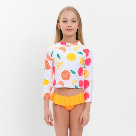 Separate children's Minaku swimsuit with sleeves, height 128-134