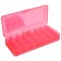 Box for wobblers and balancers VB-1, 2-way, 7+7 departments, 190 x 85 x 35 mm, red