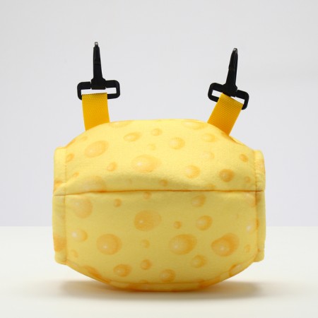 Suspended tunnel-house "cheese", 18 x 14 x 14 cm-1