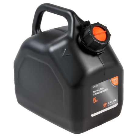 Plastic canister Airline Pro, 5 l, protection cover from children