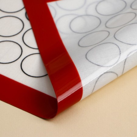 Reinforced rug "pasta", silicone, 60 × 40 cm-2