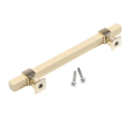 Cappio pk117 bracket handle, m/o 128 mm, beige color-4