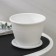 Pot with the Podon "Rosalia", 1.2 l, the color is white