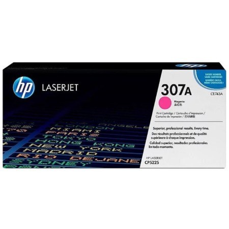 Toner Cartridge HP CE743A Purple for HP CLJ CP5225 (7300