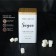 Bank for bulk products (sugar) "Saines", 18 × 10 cm, white color