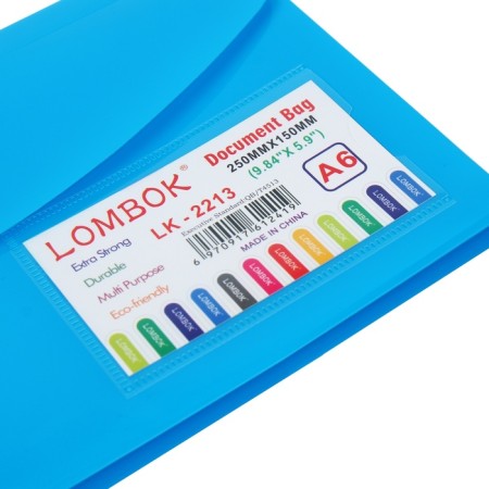 Folder-convert on Velcro A65, 180 MKR, with extension, pocket for business cards, mix-9