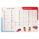 Laying on the table plastic A3 (297 x 420 mm), Erichkrause "Russian and English alphabet", teaching