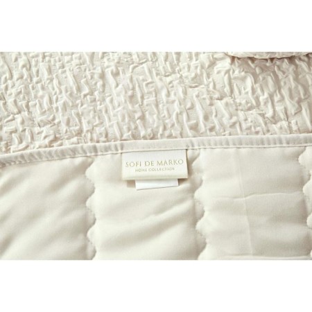 A set with a bedspread "Nadine", size 160x220 cm, 50x70 cm, color milk-8