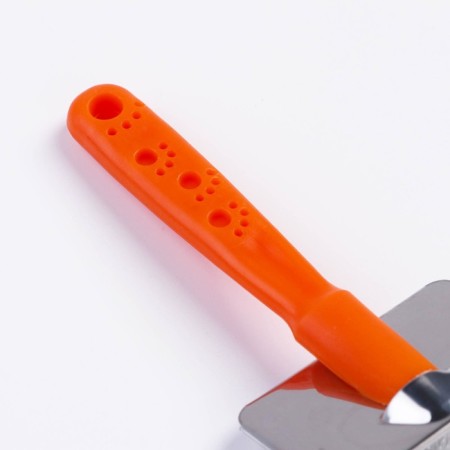 Puchoderma "paws" small with drops, 6 x 12 cm, orange-3