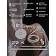 The shower system Zein Z3892, pouring in the case, upper watering can D = 23 cm, manual 11.5 cm, chrome