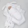 Set for discharge Demi-season Kinderlitto "Rabbit", 5 items, height 50-56 cm, white color
