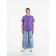 Children's T -shirt, height 140 cm, lilac color