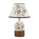 Lamp table ceramics "Field flowers" E14 25W 220V 37.5x25x25 cm