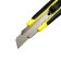 Chancellery knife 18 mm Plastic with met., Director, latch, rubberized mix in blister