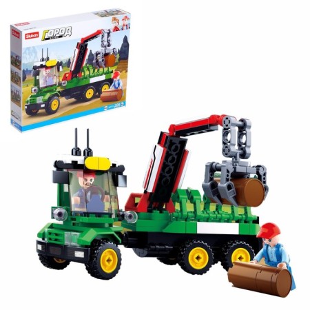 Designer city "Logoster machine", 209 parts