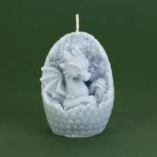 Interior curly candle 
