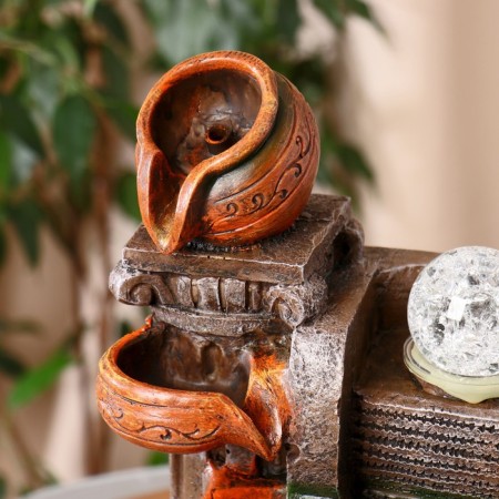 Buster Fountain Column, 20x16x33 cm (with backlight)-1