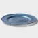Glass Plane Lacking Magistro "Caramel. Blue silver ", d = 33.5 cm, blue color