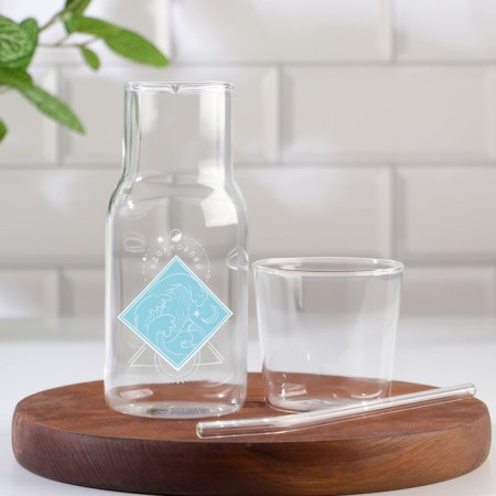 Set "Inspiration": jug 600 ml, glass 250 ml, tube-1