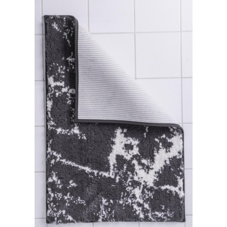 MARMOR bathroom mat, gray color, 60x90 cm-2