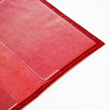 Cover for passport, red color-4