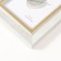 Photo frame plastic 10x15 cm "Violett" light gray with a gold stripe 1.5x14.4x19.4 cm