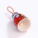 Matryoshka bell is medium, Khokhloma, 7 cm