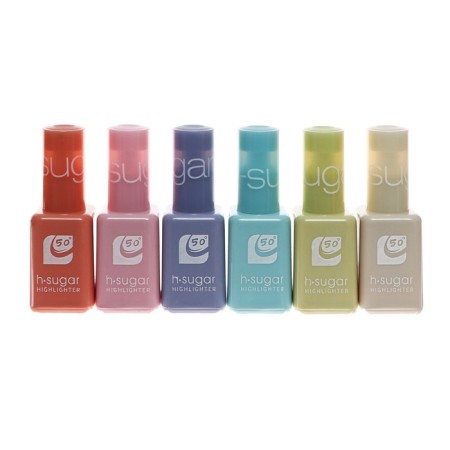 A set of markers-textbooks 6 pieces, 6 colors "nail polish"