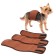 Reusable male belt, xxs (waist girth is 20-24 cm, width 8 cm), brown