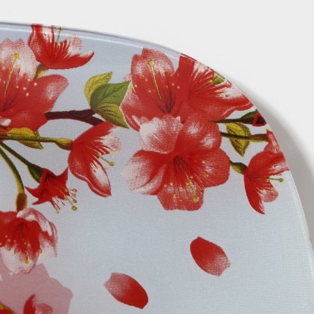 Plate Glass Dessert Daudis "Sakura", 20 × 20 cm-2