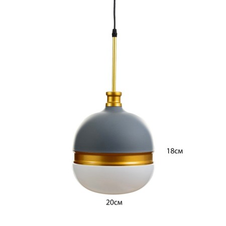Lamp Bayerlux "Alice" E27 40W gray 22x22x40-140cm-4