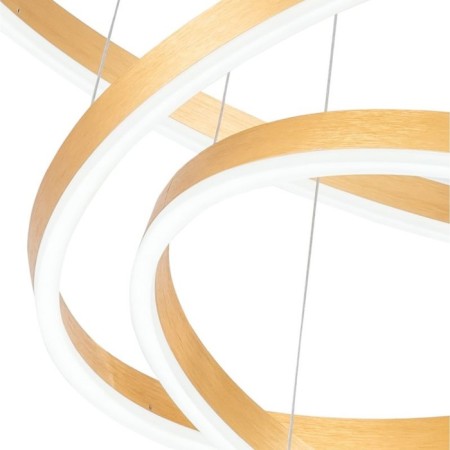 LED LED LED Planetary 4XLED 134W, size 80x80x30-130 cm, bronze color-2