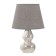 Babena table lamp E27 40W gray 21x21x33cm Risalux