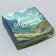 Gift folding box, packaging, “best”, 16.5 x 16.5 x 5 cm