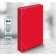 A4, 500MKM, calligrata elastic band on elastic band, root of 25 mm, up to 230 sheets, embossing "sand", red