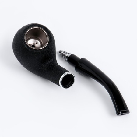 Tobacco smoking pipe "Commander", classic, L-14 cm-3