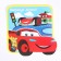 Set for creativity: fresco sand with sparkles (9 colors), "try to catch up", cars