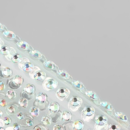Rhound rhinestones, with holography, d = 3/4/5/6 mm, 165 pcs on a sheet on a sheet-1