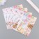 Stick Paper "Flower Melody" 3x9 cm sheet 10x10 cm