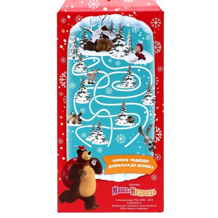 New Year. Gift set of sweets "Masha and the bear, 1000 g-4