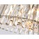 Crystal chandelier with Ambrella Light, Traditional, TR5063, E14, Color Gold