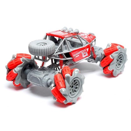 Radio-controlled machine "Jepkobat", 4WD, gesture control, operates on the battery, red color red-4